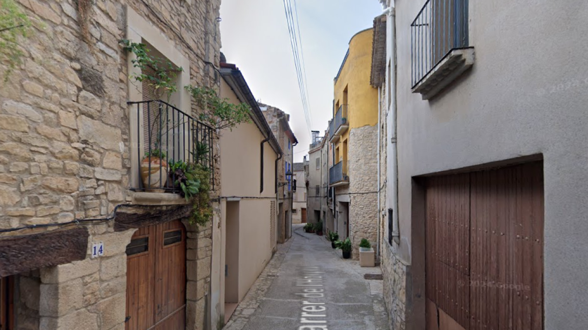 Imatge del carrer on s’han produït els fets.