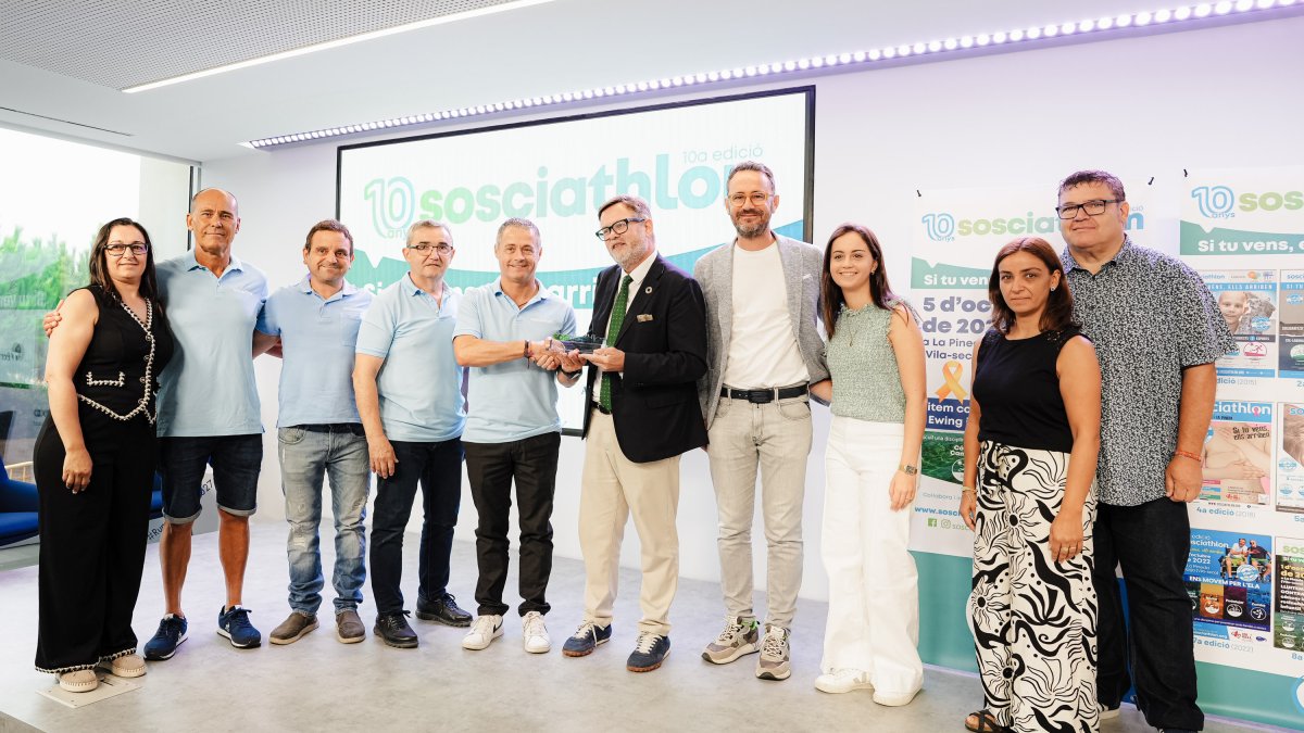 Presentación de la décima edición de Sosciathlon este martes en la sede institucional de Port Tarragona