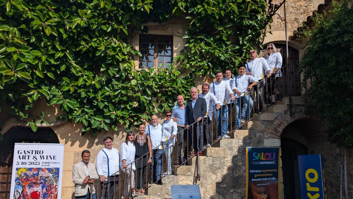 Acto de presentación del GastroArt & Wine, celebrado el viernes en la Torre Vella.
