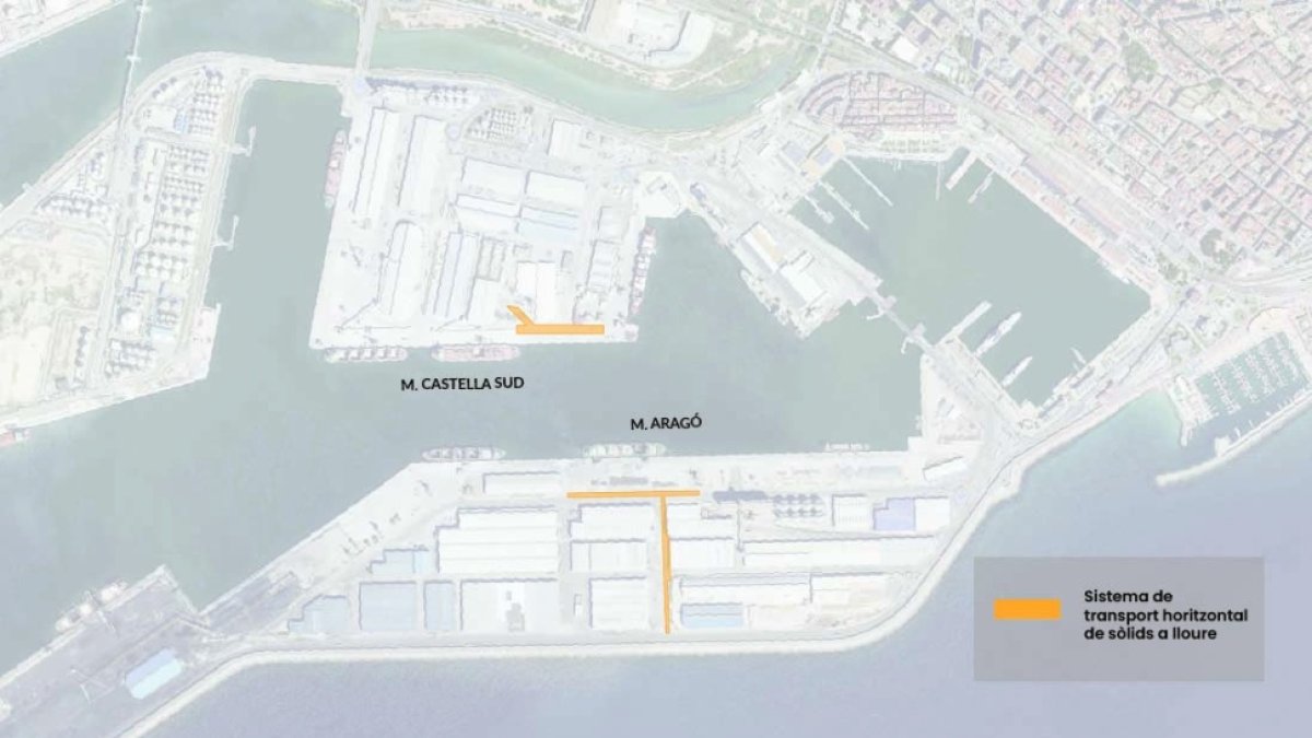 Ership invertirà 10 MEUR al moll d’Aragó i Noatum n’invertirà 4 MEUR al moll de Castella-Sud.