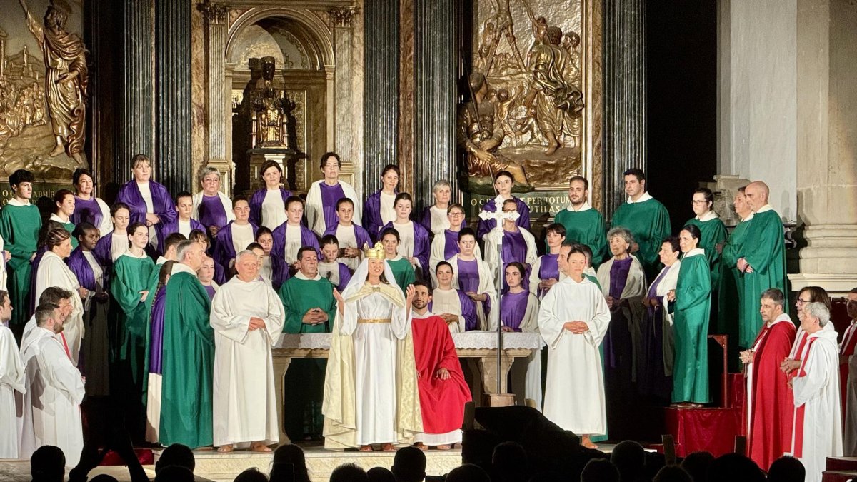 Imagen de archivo de una representación del Misterio de la Selva.