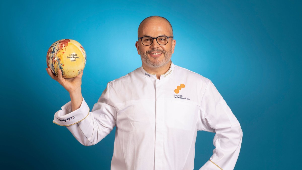 Imagen del chef Jordi Vilà del restaurante Alkimia.