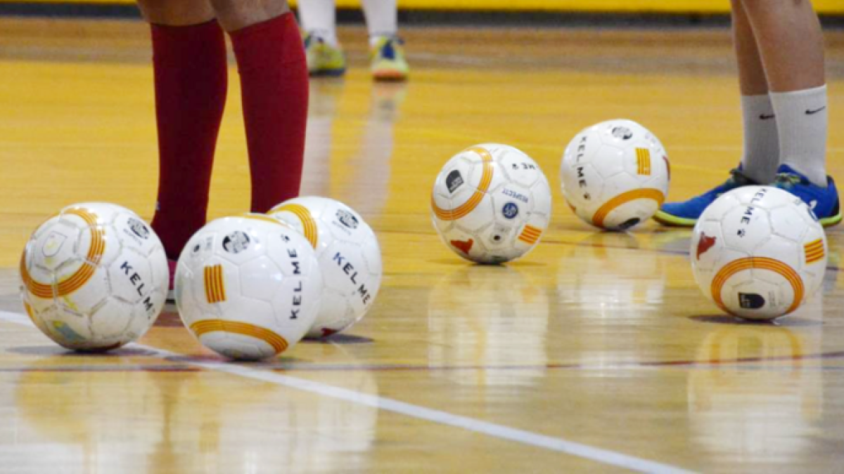 Imatge d'arxiu de futbol sala.