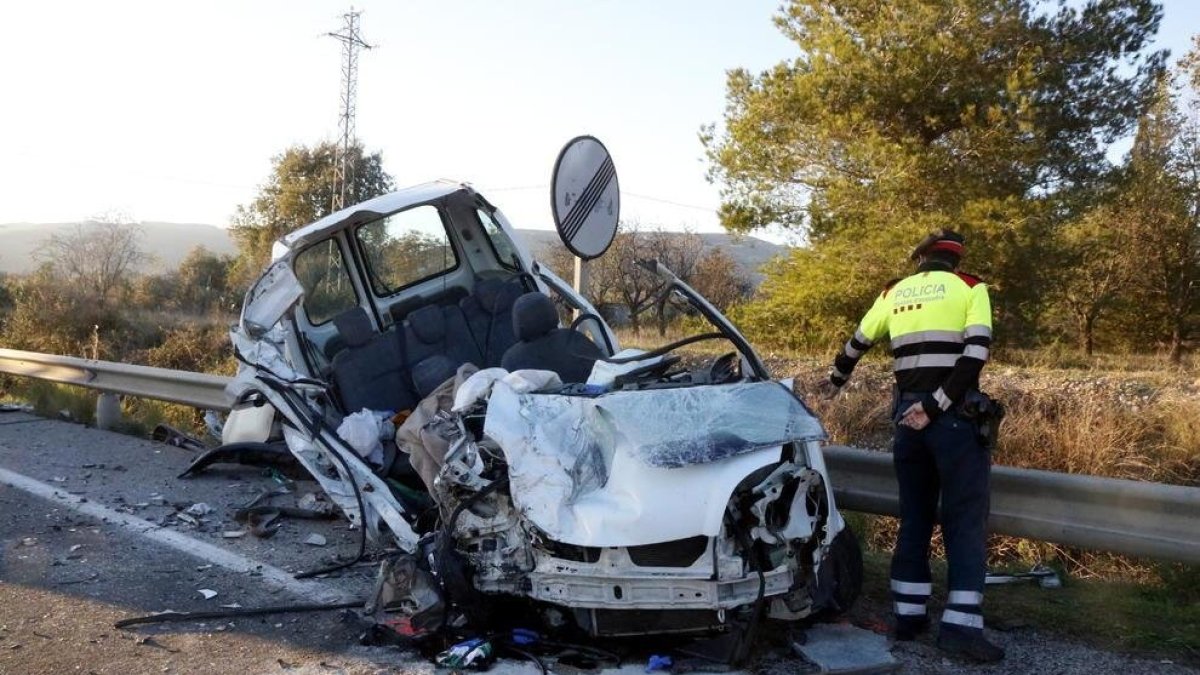 Imatge d'arxiu d'un accident a Valls