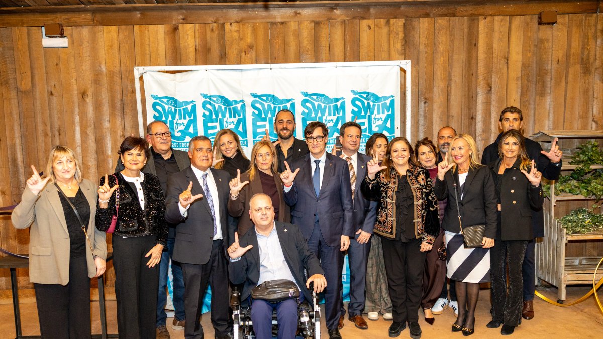 Imatge del IV Sopar Solidari Swim for ELA