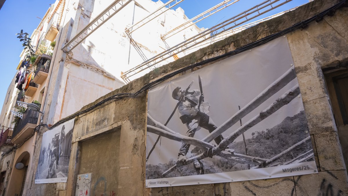 El Centre Històric de Valls ha acollit 80 fotografies per reivindicar el desgats del nucli antic