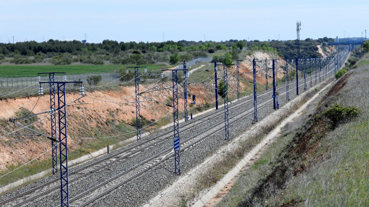 Línea de alta velocidad Madrid-Barcelona.