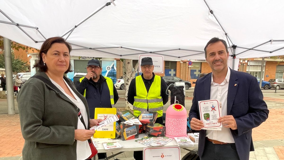 s'han incorporat dos nous agents a través del programa Treball i Formació finançat pel Servei d'Ocupació de Catalunya i coordinat per Tortosactiva