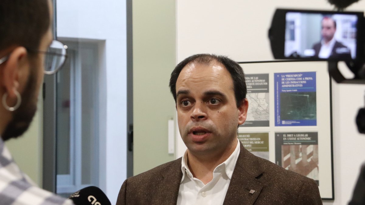 El secretario de Telecomunicaciones y Transformación Digital del Govern, Albert Tort