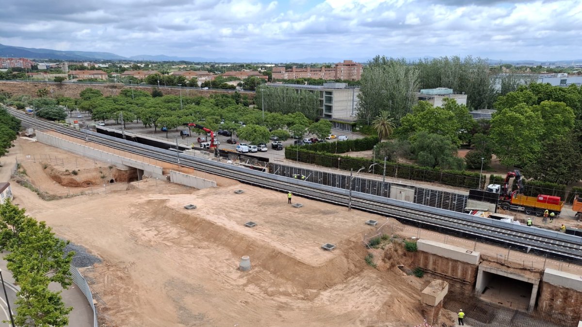 Imatge de les obres.