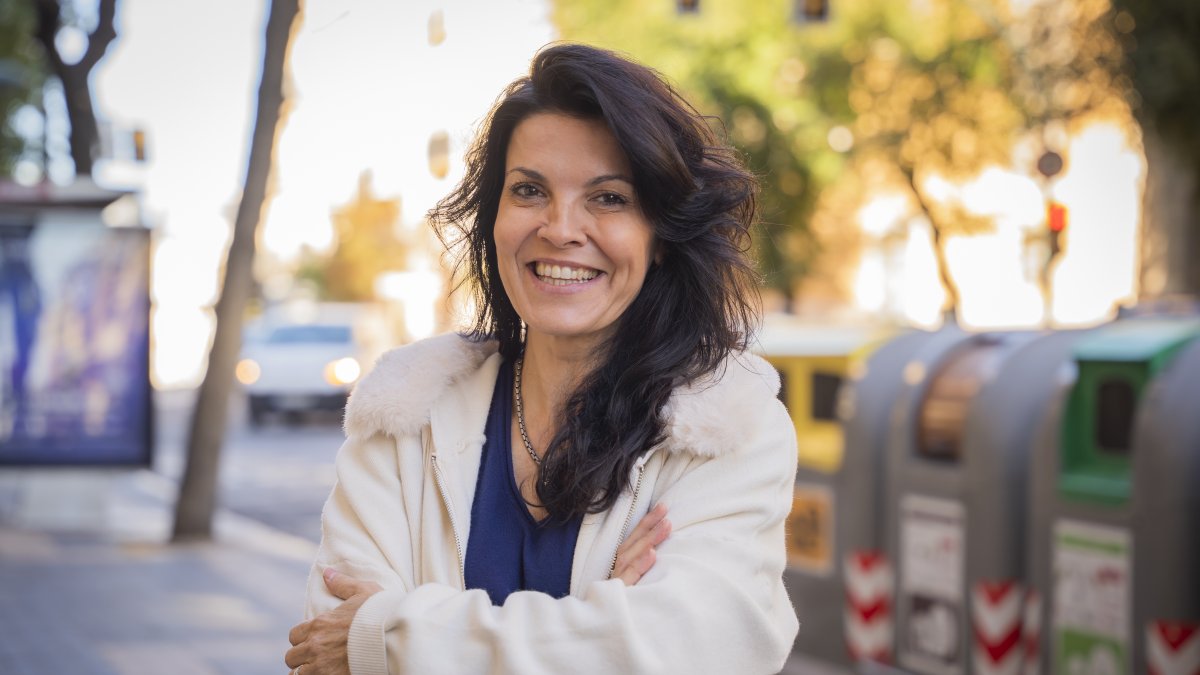 La consellera Sonia Orts a la rambla Vella