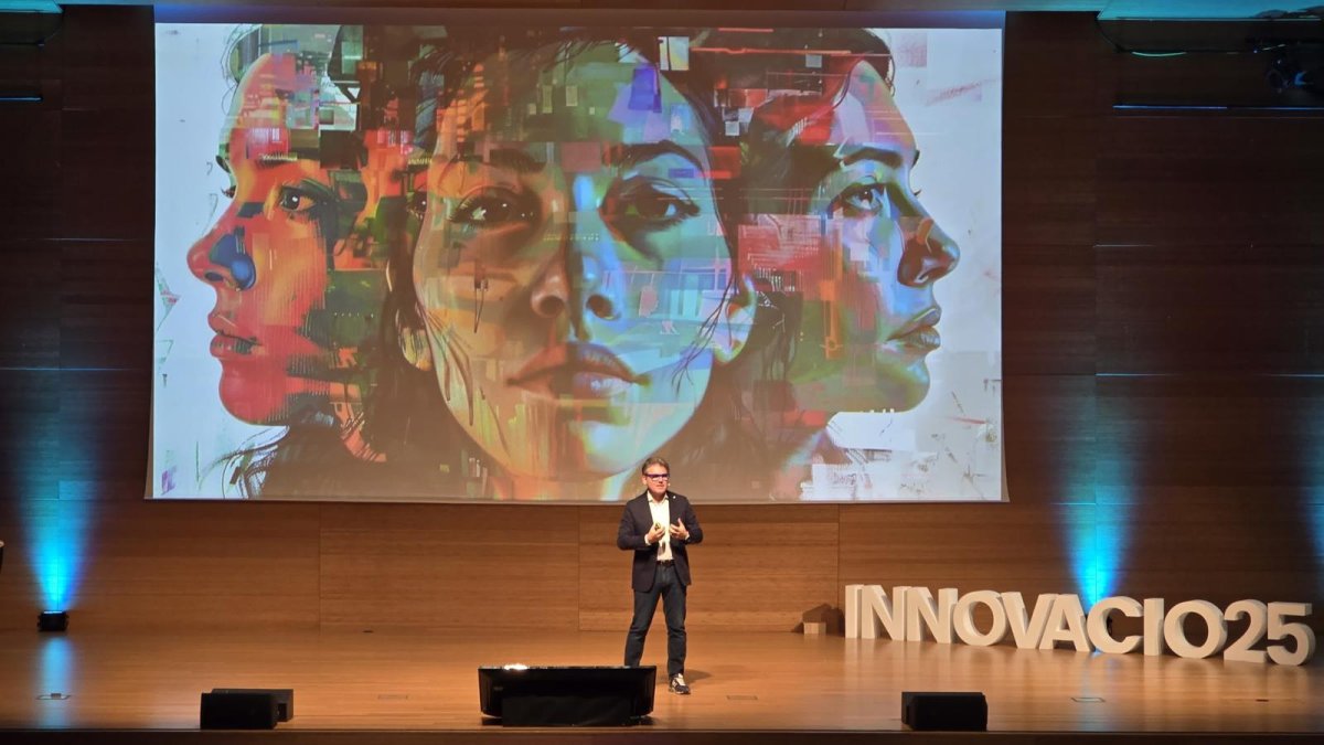 Marc Vidal, en un moment de la seva intervenció a firaReus Events.