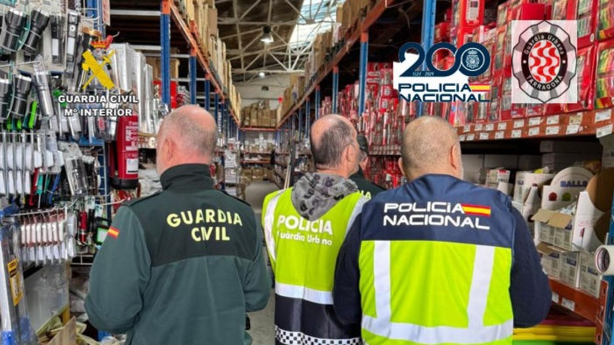 La mayor parte de la mercancía procedía de países terceros principalmente la China y los Emiratos Árabes