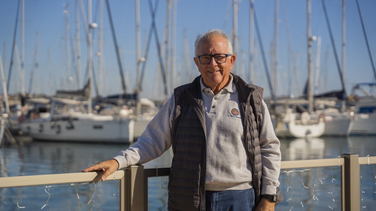 David Pino, president del Reial Club Nàutic Tarragona.