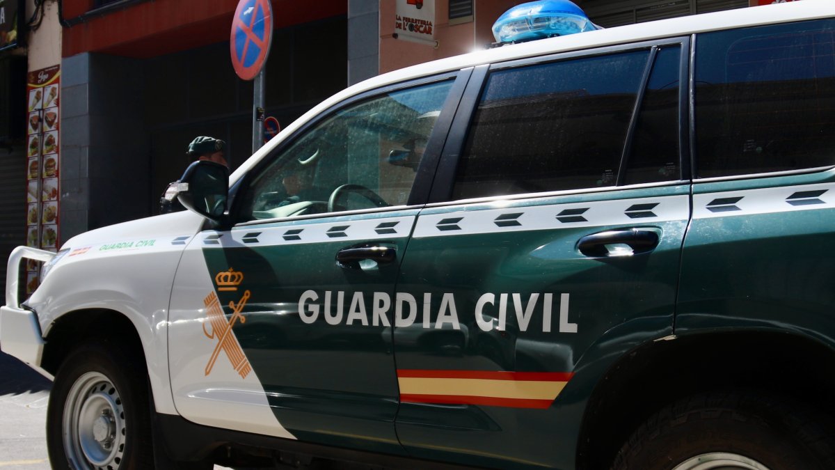 Vehicle de la Guàrdia Civil.