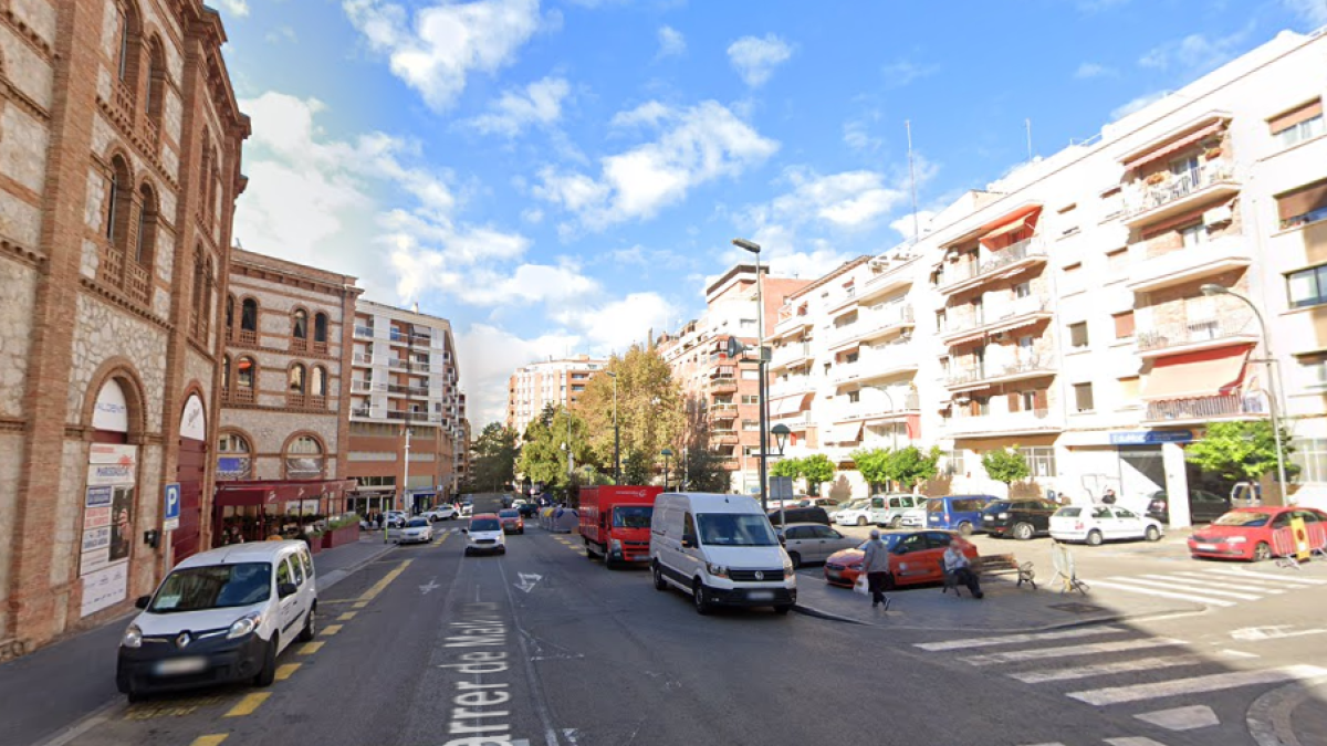 L’aparcament de zona blava del carrer Mallorca quedarà inhabilitat.