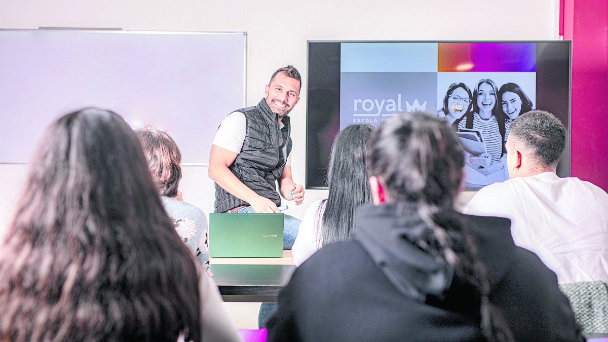 Imatge d'un dels cursos de Royal.