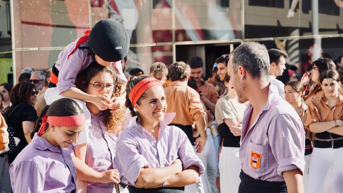 Gina Fort opta a ser la responsable tècnica de la Colla Jove Xiquets de Tarragona