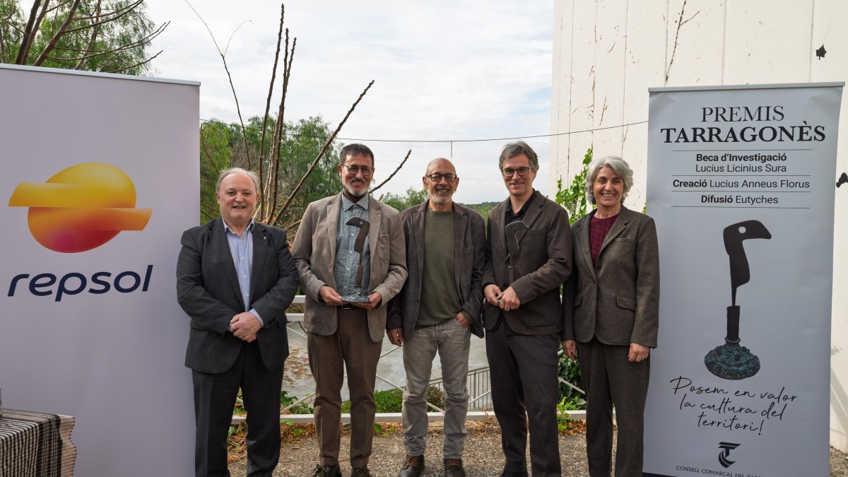 Imagen de la presentación de los premios.
