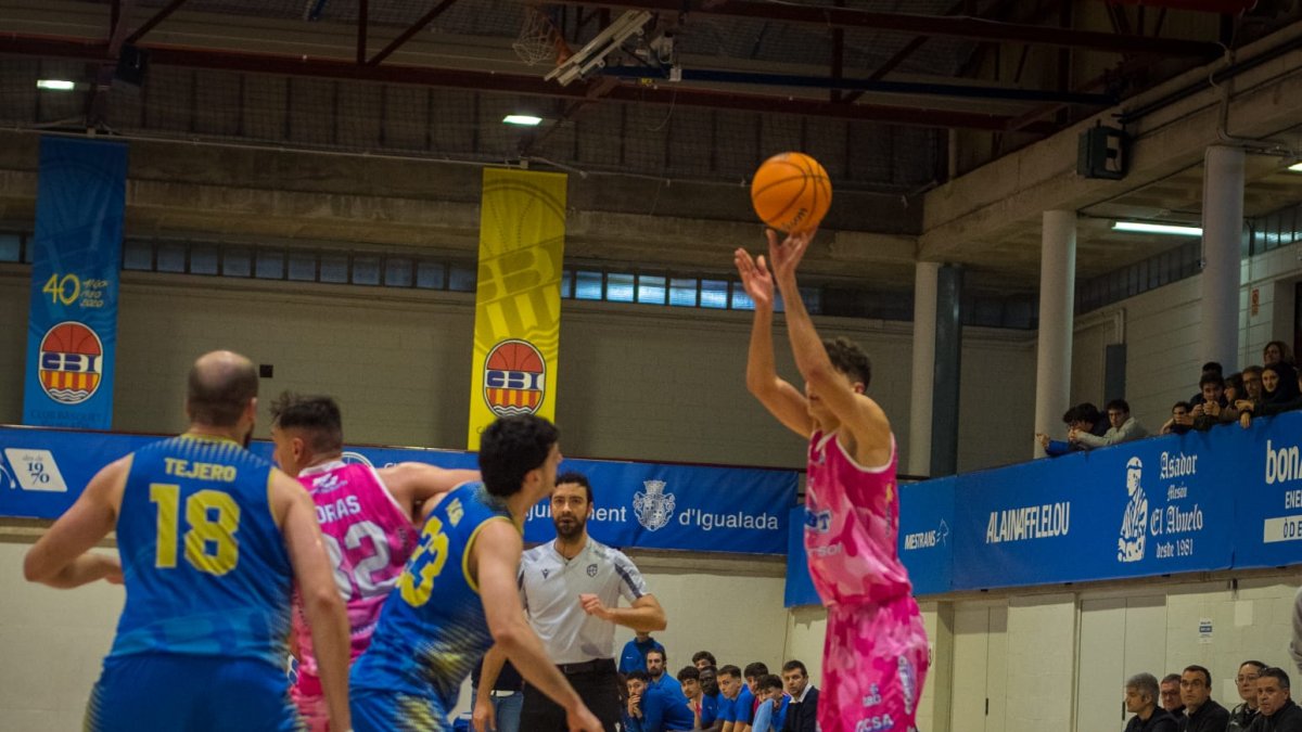 Els triples de Jan Campeny va ser una de les claus de la victòria