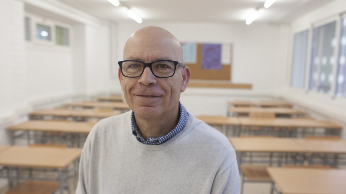 Fotografia de Josep Gabriel Lluís Queralt, exdirector de l'Institut Baix Camp.