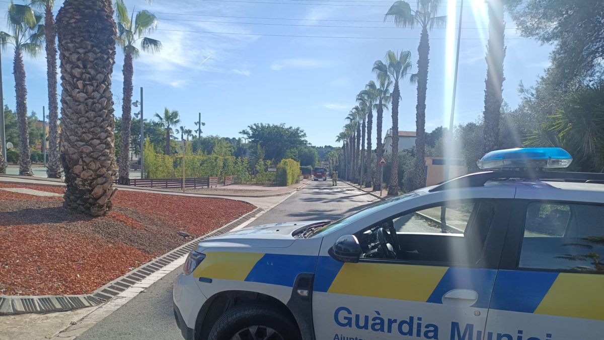 Imagen de una patrulla de la Policía Local del Catllar.