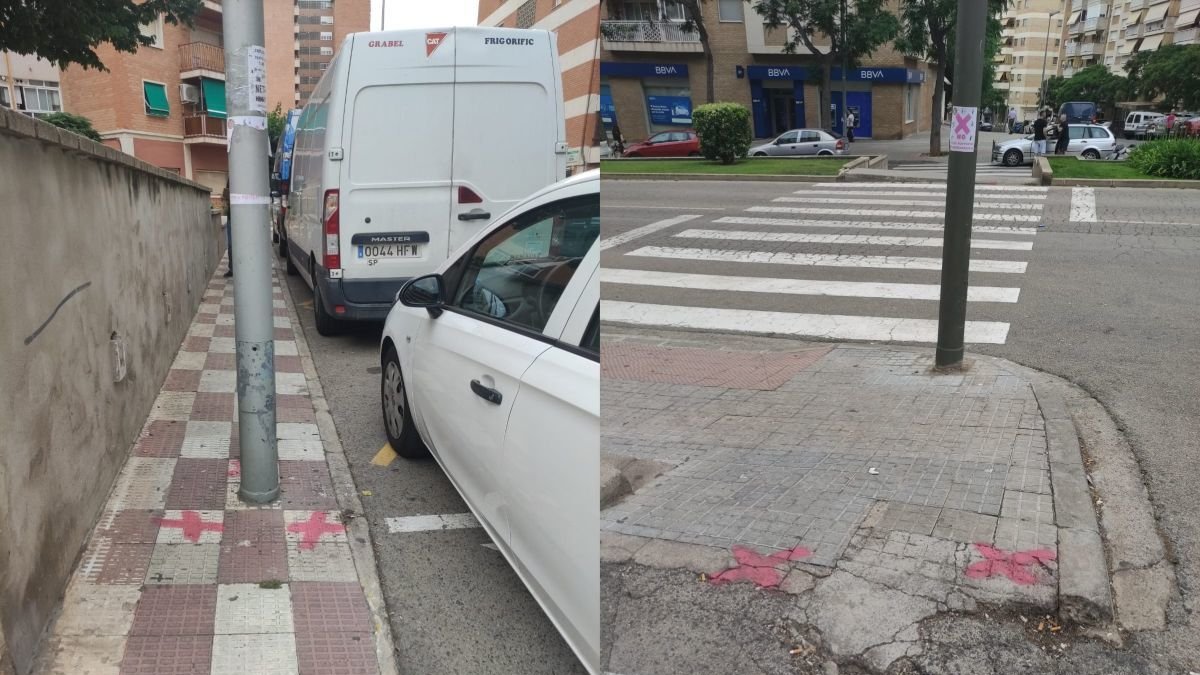 La Asociación de Vecinos La Unión de SPiSP entregó un dosier con las barreras que hay en el barrio.