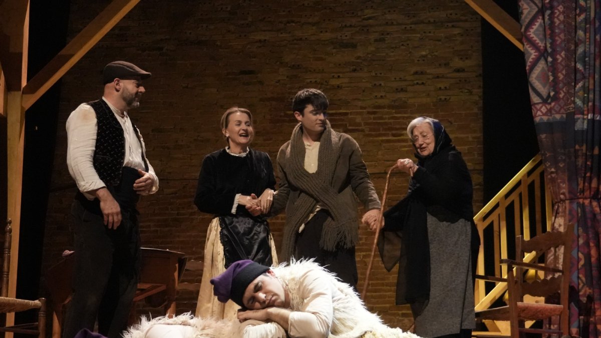 Una escena dels Pastorets de l'Espluga de Francolí.