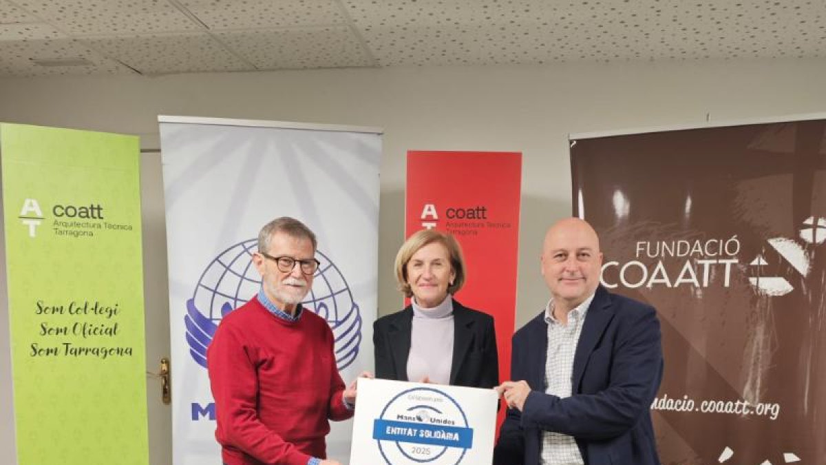 La Fundación COAATT renueva el convenio con Mans Unides