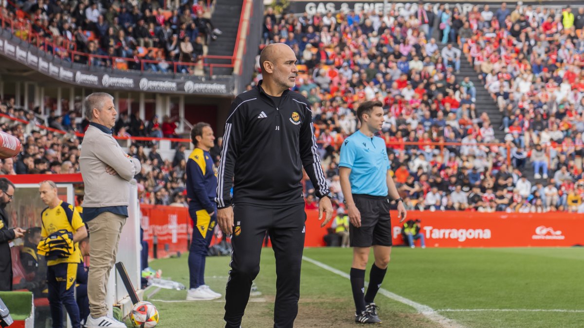 L'extècnic grana Iván Moreno en la seva etapa al Nàstic.