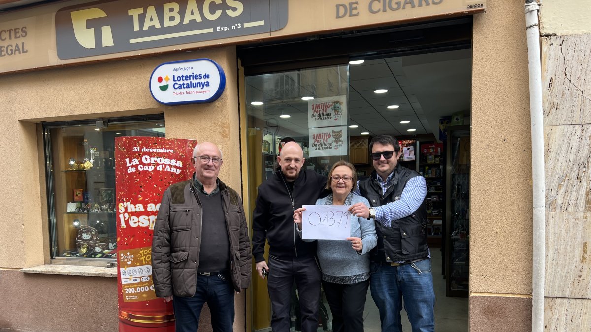 El Vendrell ha vendido el primer premio de la la Grossa de Cap d'Any