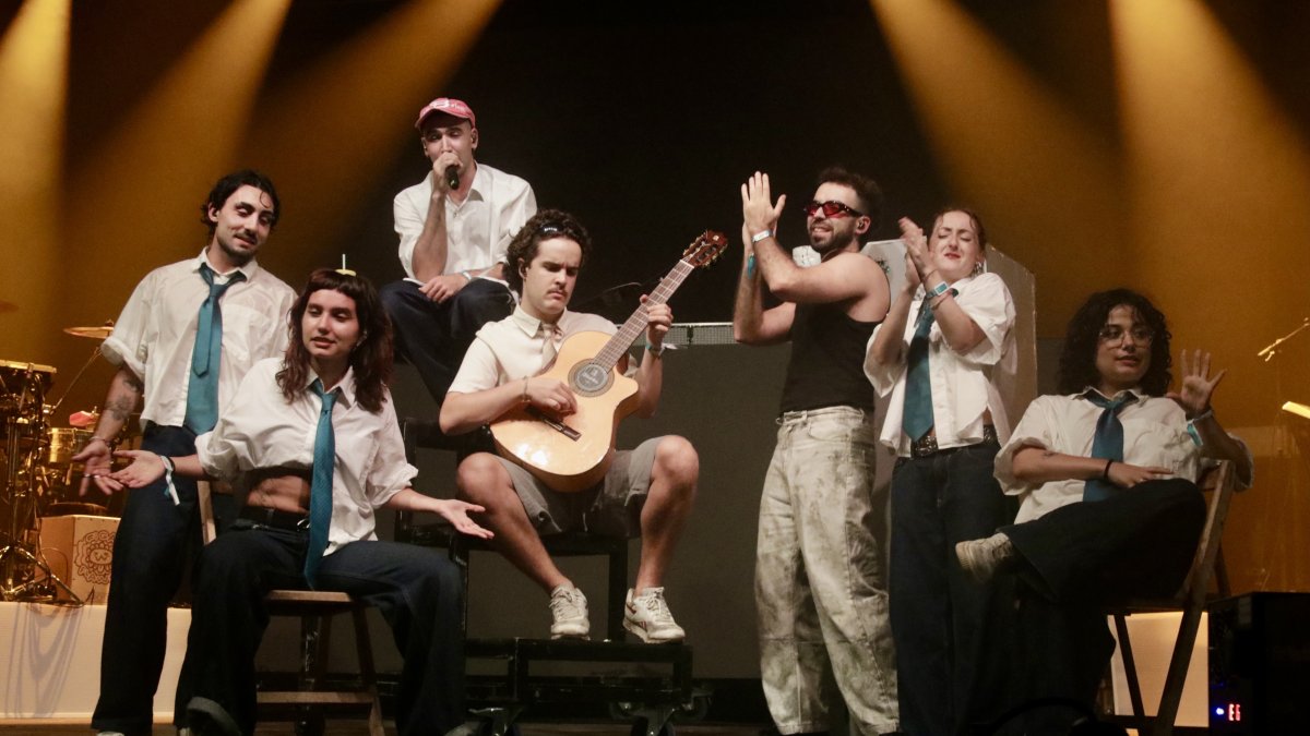 Els Figa Flawas, al festival El Tingladu.