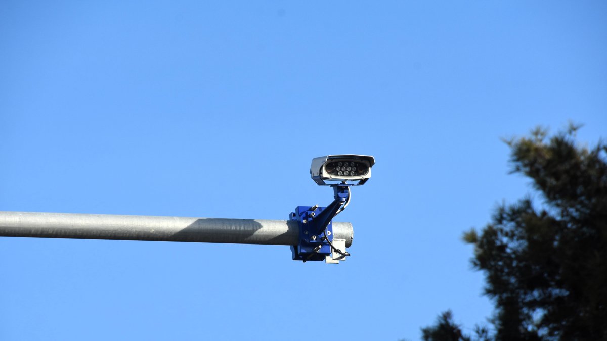 Cámara lectora de matrículas en Torredembarra