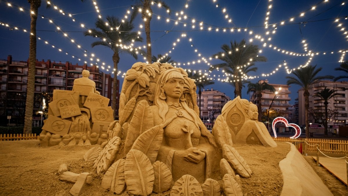 Pesebre de arena 2025 de Vila-seca