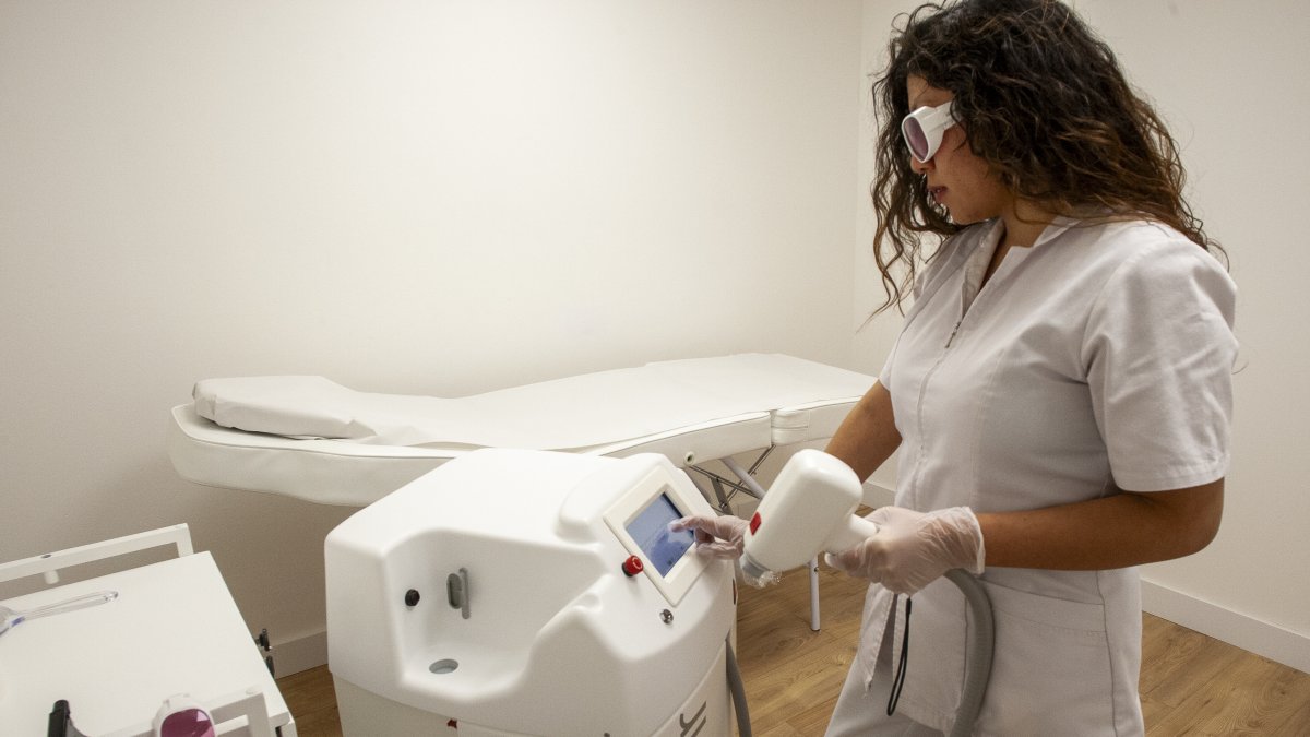 Fotografia del centre de depilació làser Lucem de Reus, beneficiat pel Reus Espais Vius.