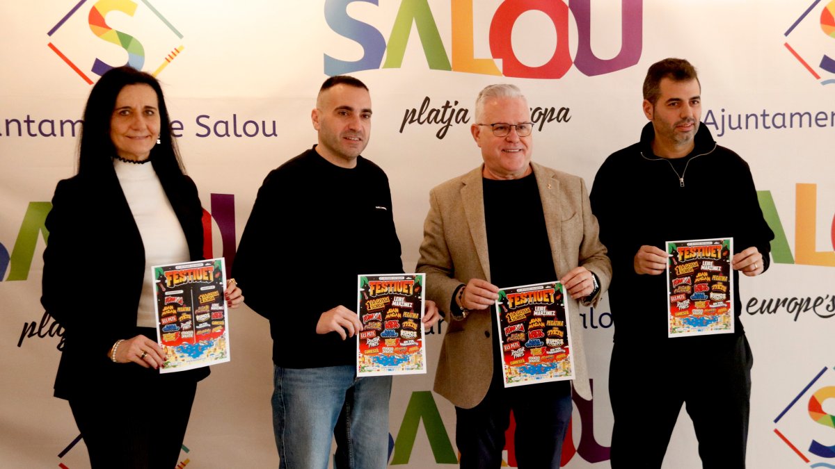 Presentación del cartel del Festiuet a Salou.