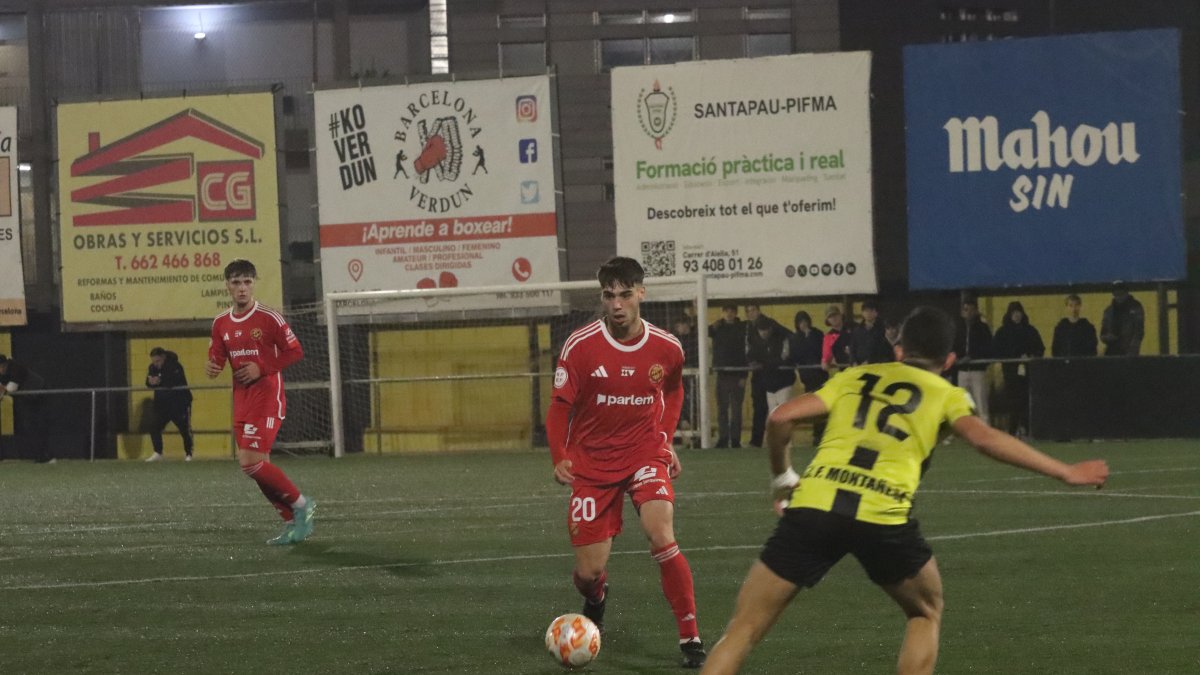 El jugador del Juvenil Ruxi Anglès.