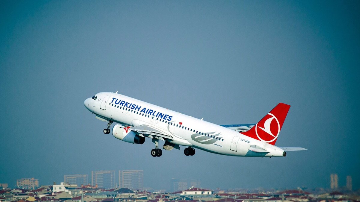 Imatge d'un avió de Turkish Airlines.