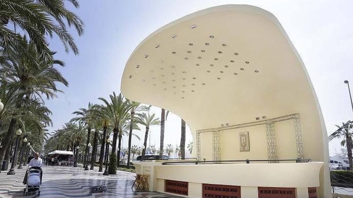 La inspiració del grup municipal de Junts és la Concha de la Espalanda d'Alacant.