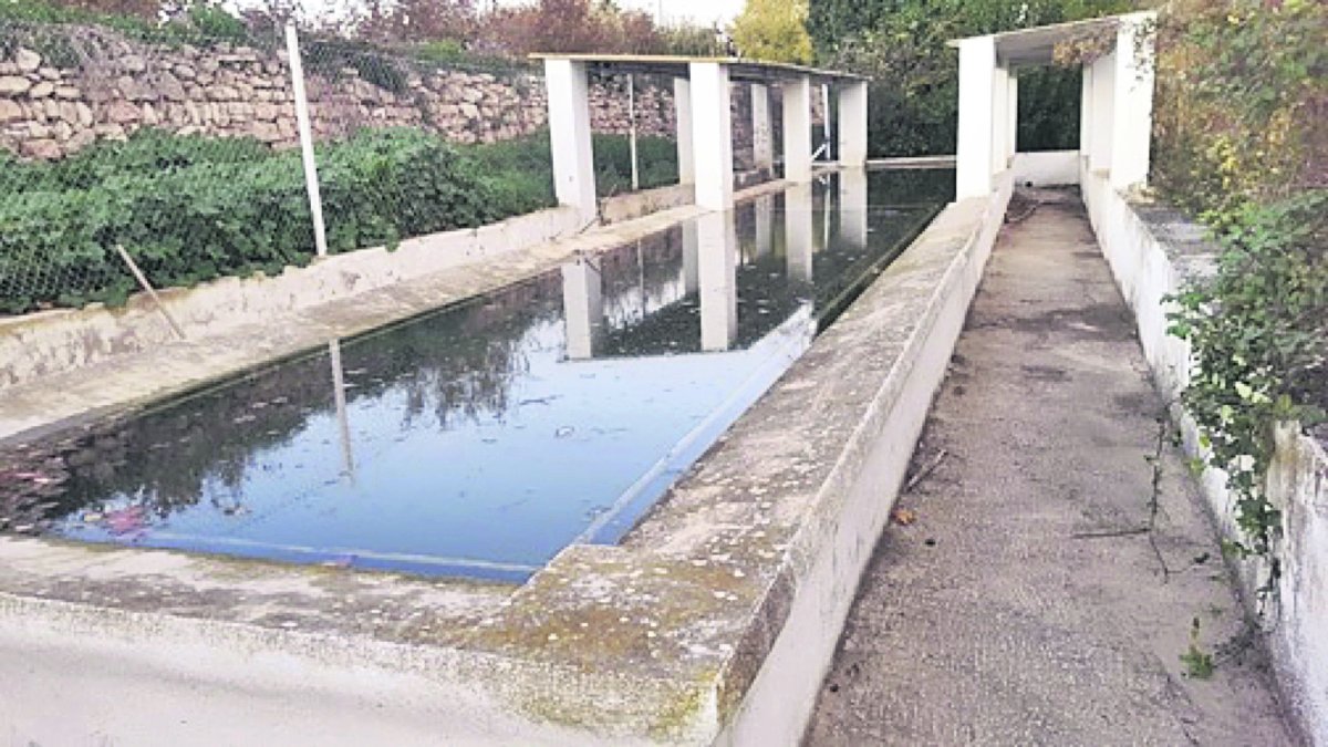 Els rentadors de Vallmoll construïts el 1908.