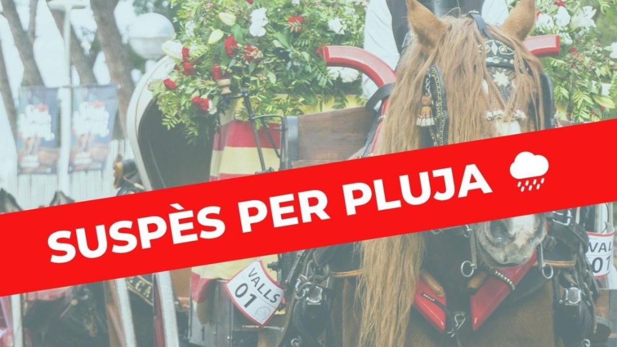 Cartell que ha penjat l'Ajuntament de Vila-seca a les seves xarxes per anunciar la cancel·lació dels Tres Tombs