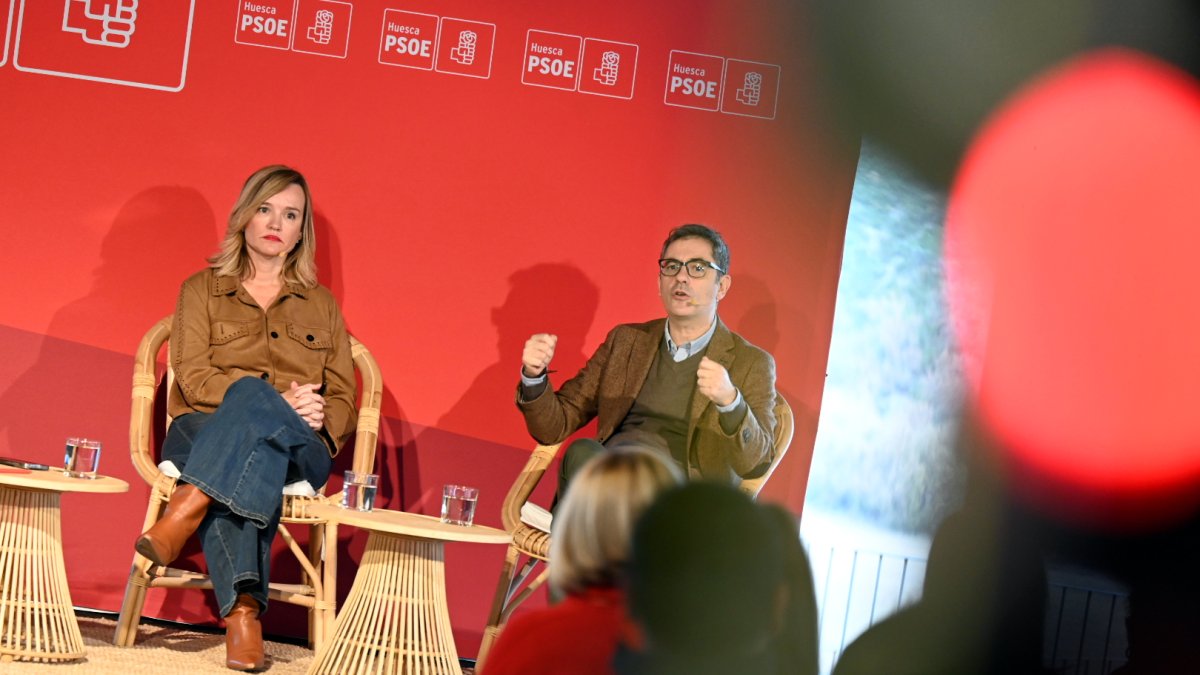 Imagen de archivo de Pilar Alegría y Félix Bolaños