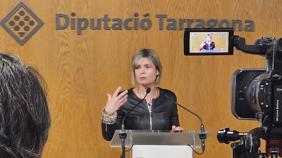 La presidenta de la Diputació, Noemí Llauradó.