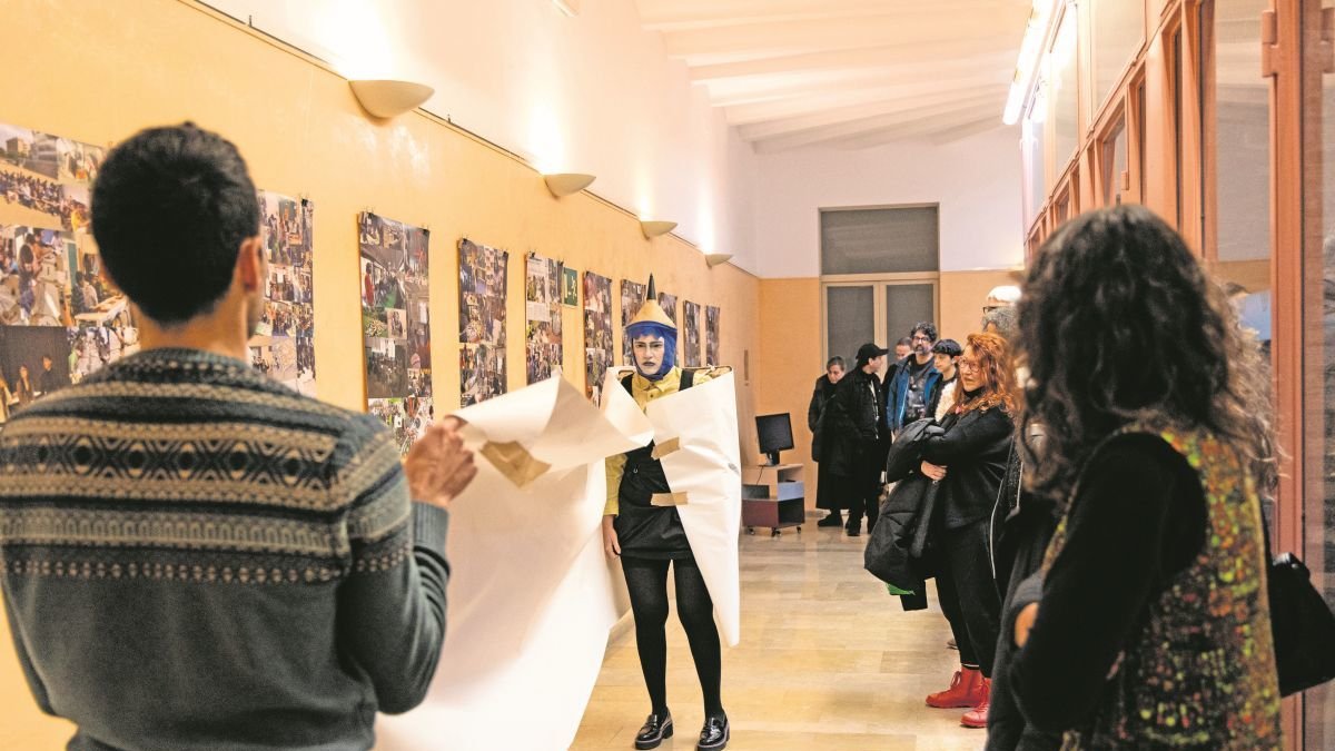 Inauguració de l’exposició dissabte passat a Tarragona.