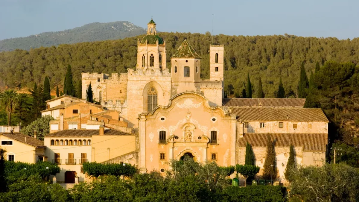 El monasterio de Santes Creus, en Aiguamúrcia.