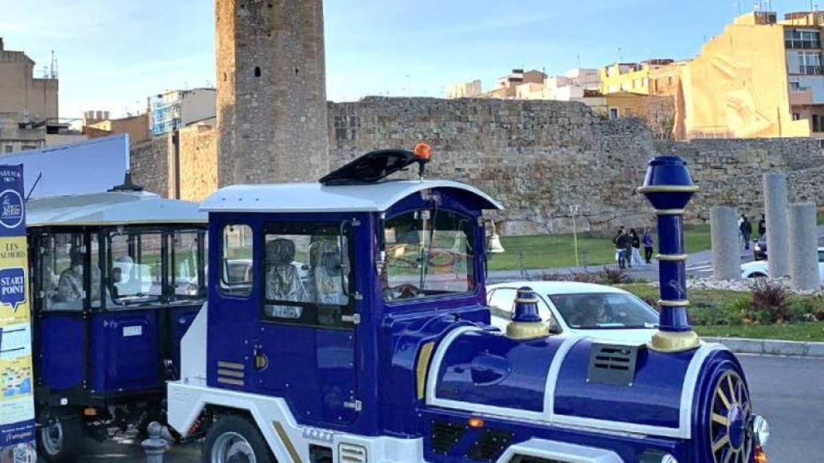Imagen de archivo del trenecito turístico, gestionado por RJ Autocares desde el 2022.