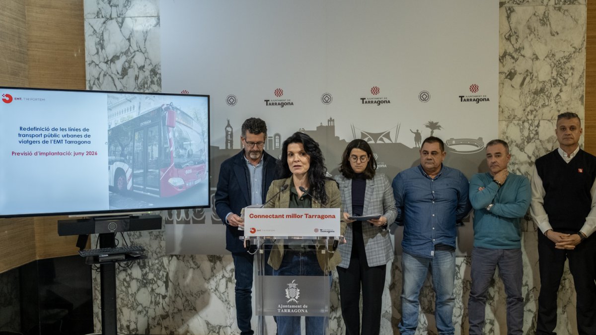 La EMT Tarragona presenta el proyecto de mejora y reestructuración de las líneas de transporte municipal