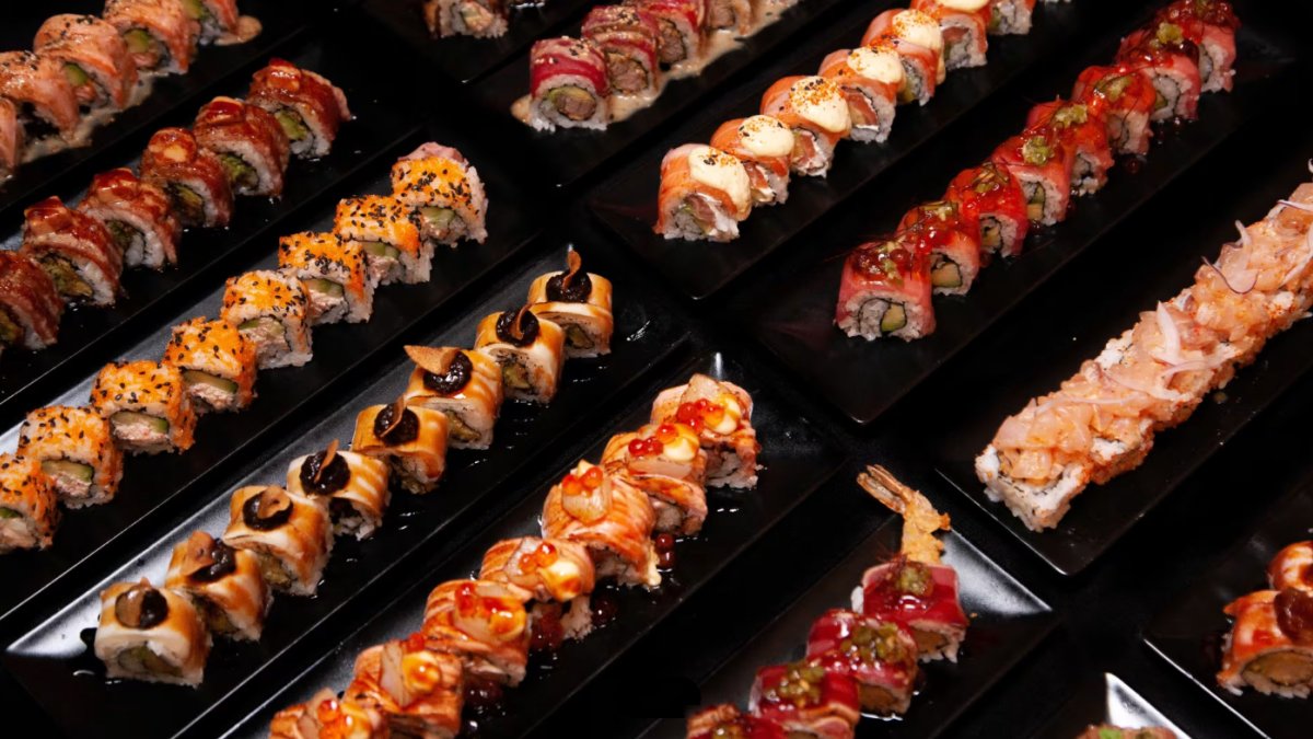 Imagen de alguno de los platos que se pueden comer en 4 Makis, en Torredembarra.