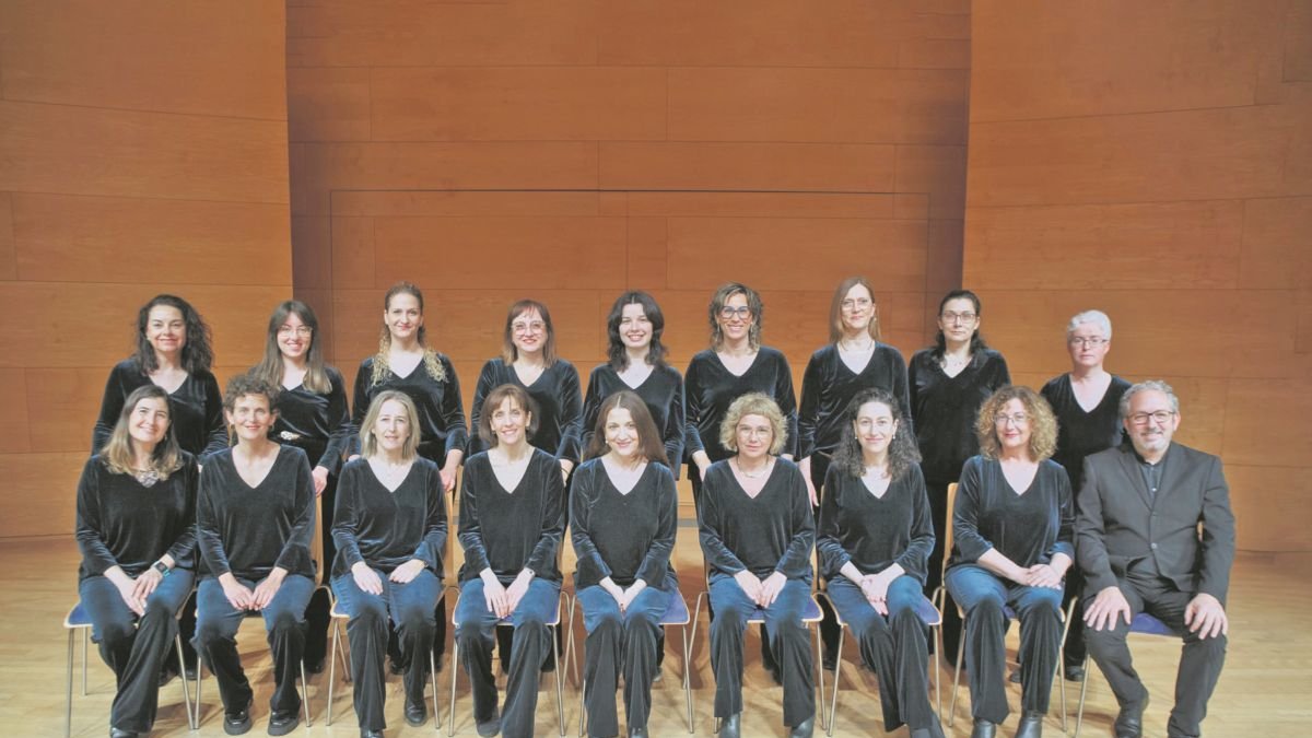 El Cor femení de Cambra Scherzo actuarà amb el pianista Albert Guinovart sota la direcció d’Esteve Nabona.