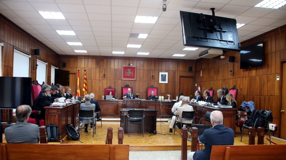 Imatge d'arxiu d'un judici a l'Audiència de Tarragona.